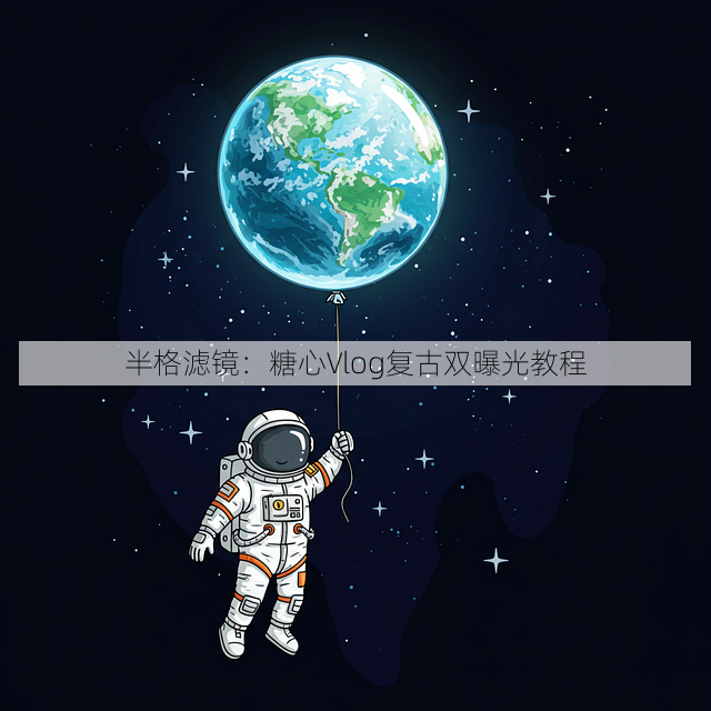 半格滤镜:糖心Vlog复古双曝光教程