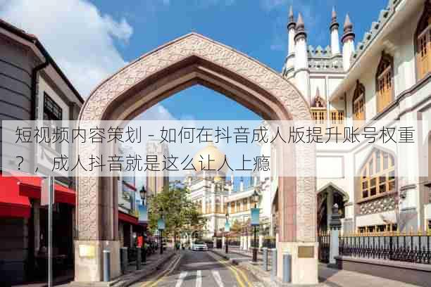 短视频内容策划 - 如何在抖音成人版提升账号权重?,成人抖音就是这么让人上瘾