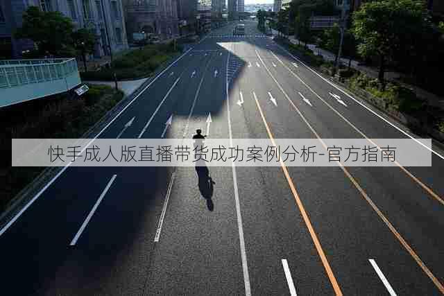 快手成人版直播带货成功案例分析-官方指南