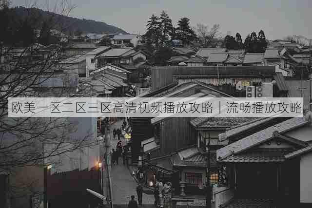欧美一区二区三区高清视频播放攻略|流畅播放攻略